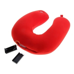Perna cu vibratii ergonomica pentru gat si umeri Neck Massage Cushion - Img 2