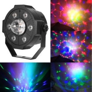 Proiector LED Par Light 6 x LED cu glob RGB,stick USB si Bluetooth - Img 6