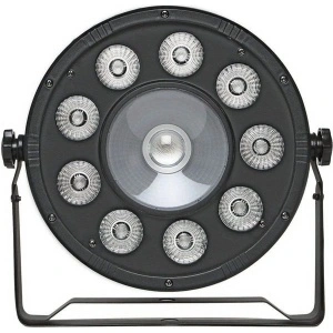 Proiector lumini Par Led RGB 9 leduri x3W + 1 led x20W, culori statice disco - Img 4