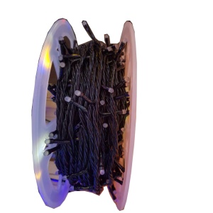Rola instalatie de craciun cu 1000 led-uri multicolore,100 metri pentru exterior - Img 1