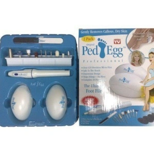 Set de pedichiura si manichiura Ped Egg,cu 18 piese incluse - Img 3