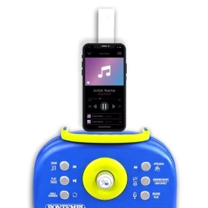 Set Karaoke cu 2 microfoane pe fir si Boxa SoundHub Bontempi - Img 4