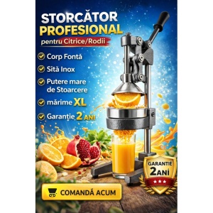Storcator profesional manual pentru citrice si rodie din fonta - Img 3