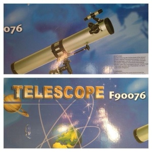 Telescop astronomic profesional tip reflector cu 4 reglaje F90076 - Img 6