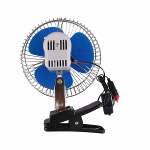 Ventilator auto 24V oscilant cu rama metalica inclusa - Img 4
