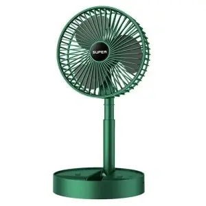 Ventilator portabil telescopic cu 3 viteze si acumulator