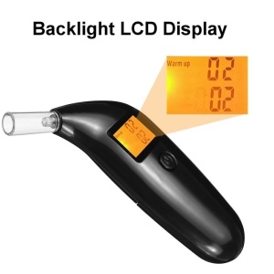 Alcool tester digital cu display LCD si 5 pipe de suflare - Img 2