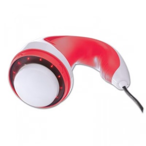 Aparat pentru masaj Relax Tone Red Power cu 2 capete interschimbabile - Img 2