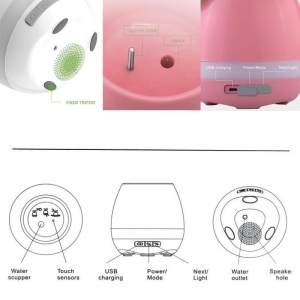 Boxa bluetooth tip ghiveci cu note muzicale, Smart Flowerpot - Img 6