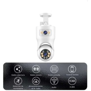 Camera de supraveghere Jortan JT-9695 cu doua obiective si WiFi - Img 5