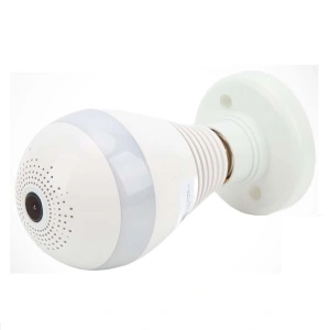 Camera de supraveghere tip bec cu IP Wireless
