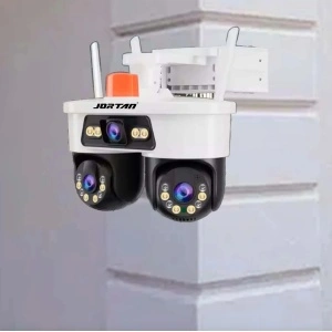 Camera de supraveghere tripla JORTAN 8 cu Wi-Fi si pe cablu retea RJ45 - Img 4