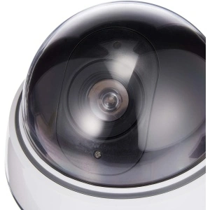 Camera supraveghere falsa de tip Dome, pentru interior cu Led rosu intermitent - Img 3