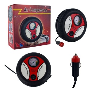 Compresor auto in forma de anvelopa cu 3 capete pentru umflare - Img 2
