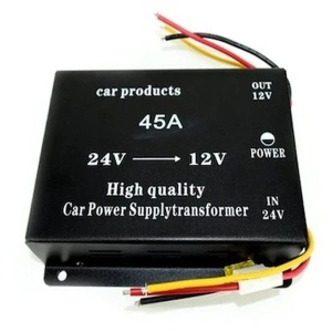 Convertor transformator auto 24V~12V, putere mare 45A - Img 1