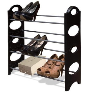 Etajera suport pentru incaltaminte Stackable Shoe Rack cu 4 niveluri - Img 1