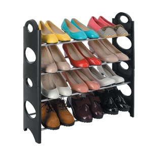 Etajera suport pentru incaltaminte Stackable Shoe Rack cu 4 niveluri - Img 3