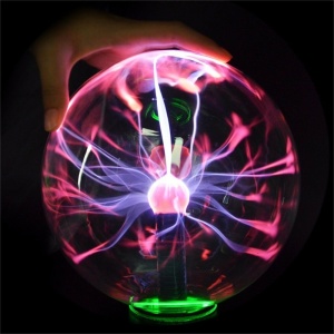 Glob cu plasma sfera decorativ 15cm ( 6 inch ) - Img 3