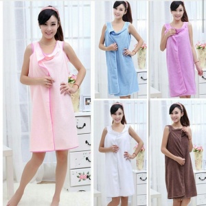 Halat de baie stil prosop, model unisex, diverse culori Bath-TA-Robe - Img 4