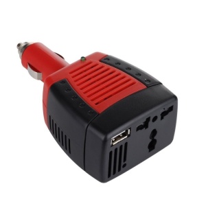 Invertor auto cu iesire USB, tensiune DC 12V la AC 220V si putere 150 Watt - Img 1