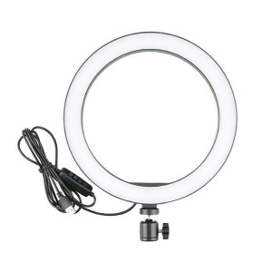 Lampa circulara de masa Ring Fill Light cu 3 tipuri iluminare si reglare intensitate - Img 4
