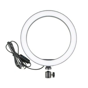 Lampa circulara de masa Ring Fill Light cu 3 tipuri iluminare si reglare intensitate - Img 4