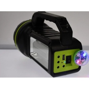 Lanterna dubla cu LED 10W reincarcabila CL-707, Boxa wireless, Bluetooth, Radio - Img 6