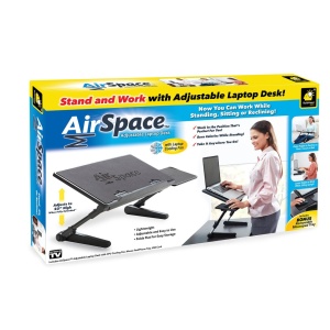 Masa laptop Air Space ajustabila la inaltime cu suport mouse si cooler - Img 6