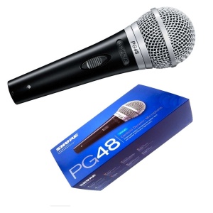 Microfon profesional voce Shure PG48 Dinamic Cardioid - Img 1
