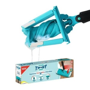 Mop cu microfibre super clean Titan Twist Mop - Img 2