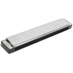 Muzicuta cu 24 de gauri din metal, design clasic Harmonica 24 - Img 3
