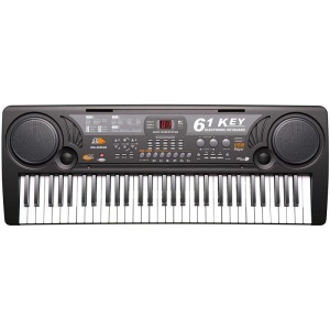 Orga electronica 61 de clape MQ-809 cu microfon si citire USB / MP3 - Img 1