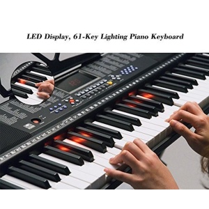 Orga electronica MK-2108 cu 61 de clape luminoase si citire Mp3 Player port USB - Img 6