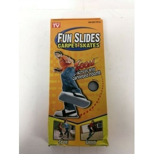 Patine pentru covor, mocheta si iarba Fun Slides Carpet Skates - Img 3