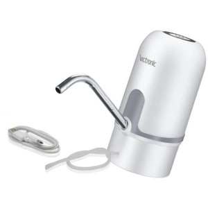 Pompa electrica cu incarcare prin USB si acumulator, pentru bidoane apa - Img 2