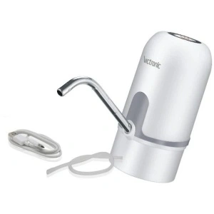 Pompa electrica cu incarcare prin USB si acumulator, pentru bidoane apa - Img 2