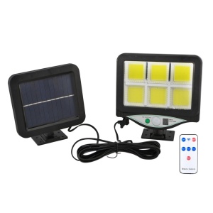 Proiector solar cu 120 LED COB,inclus senzor de lumina si miscare - Img 2