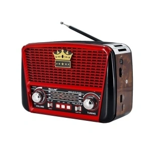 Radio retro portabil cu incarcare solara si acumulator integrat RX-BT455S