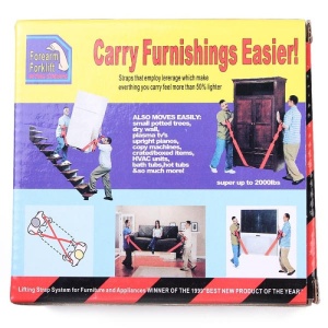 Set 2 curele pentru mutat mobila Carry Furnishings Easier - Img 5