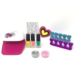Set creativ unghii pentru fetite,Nail Glam Salon cu accesorii incluse - Img 3