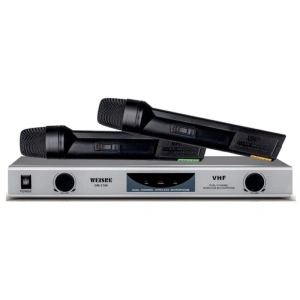 Set de 2 microfoane wireless profesionale cu receiver, DM-2186