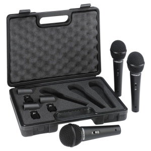 Set de 3 microfoane dinamice vocale Behringer Ultravoice XM1800S - Img 2