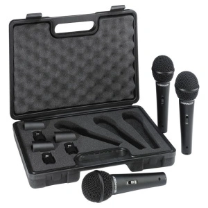 Set de 3 microfoane dinamice vocale Behringer Ultravoice XM1800S - Img 2