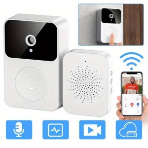 Sonerie fara fir cu camera inteligenta vizibilitate nocturna și Wifi - Img 4