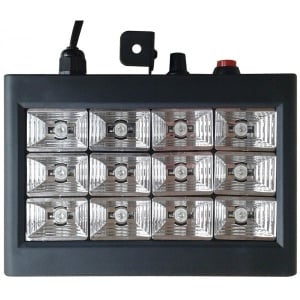Stroboscop disco Led Room Strobe 12 LED-uri jocuri de lumini - Img 1