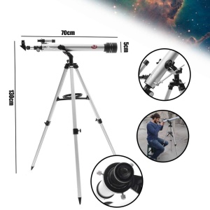 Telescop astronomic cu trepied reglabil,Power Telescope F70060 - Img 5