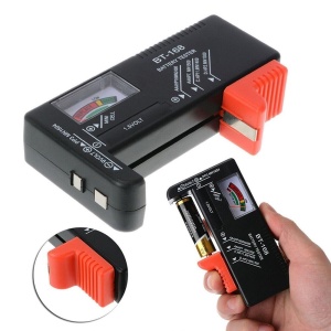 Tester analogic universal pentru baterii intre 1.5 si 9V, BT-168 - Img 2