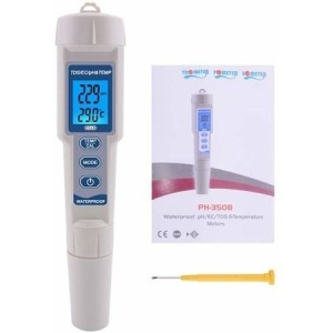Tester profesional calitate apa PH/TDS/EC/Temp 4 in 1 OWAY PH-3508 - Img 1