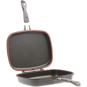 Tigaie teflonata doubletta tip grill dreptunghiulara, Original Magic 32 cm - Img 2