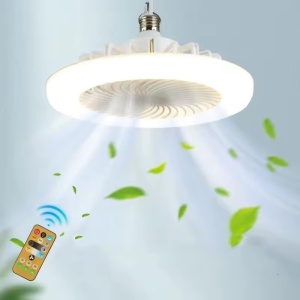 Ventilator de tavan cu 3 functii tip aplica LED 30W si fasung E27 - Img 4